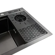 Zelto 7846 με θήκη μαχαιριών, βάση & ξέπλυμα ποτηριών — 3