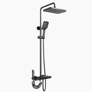 KZ22 Shower Column with thermostat Platinum — 1