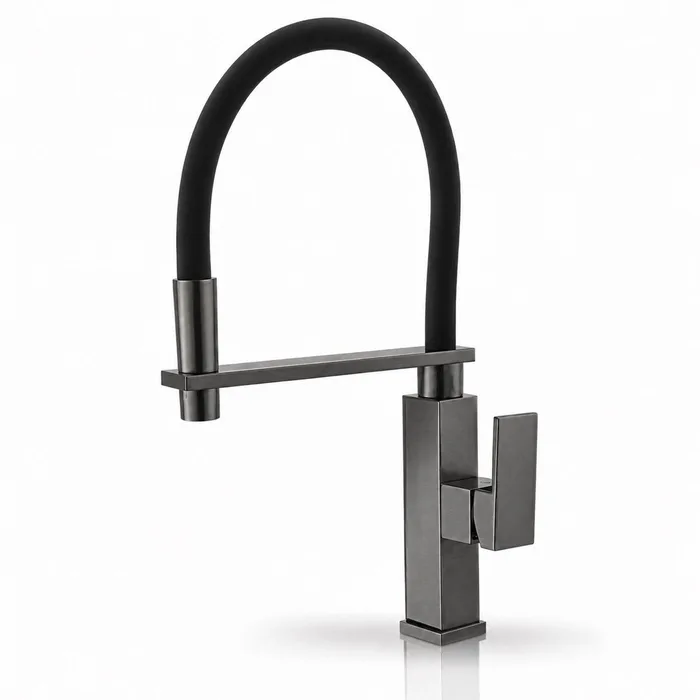 BR16G with Flexible Black Spout PVD Black