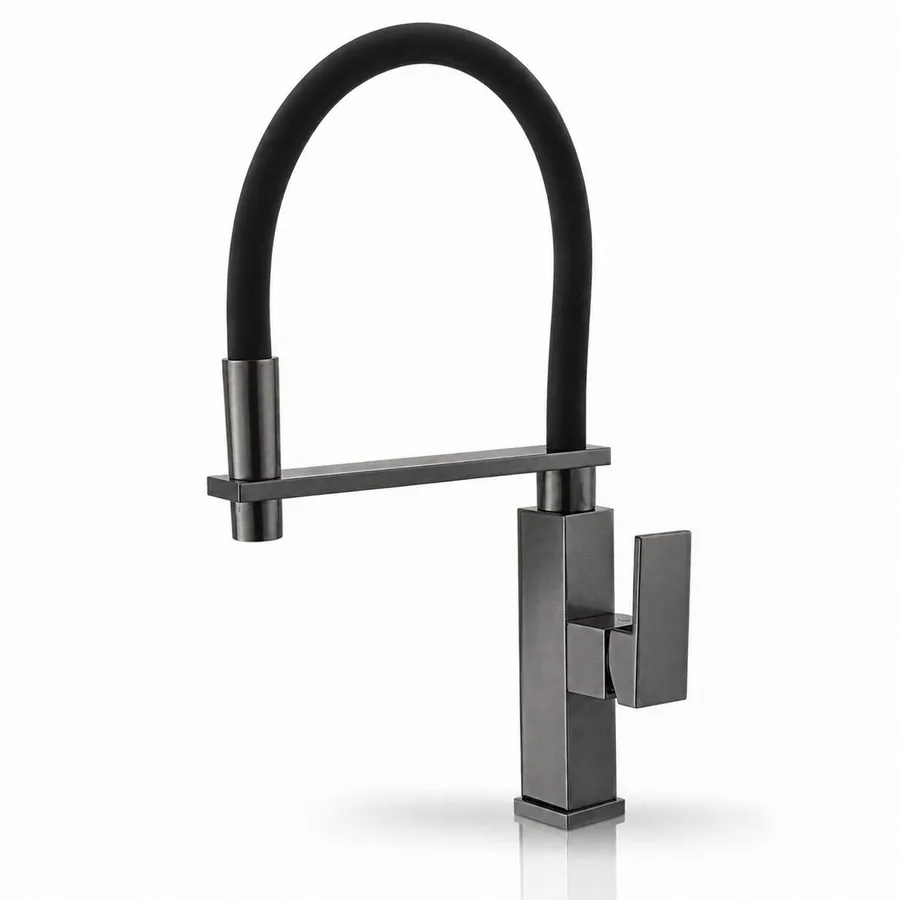BR16G with Flexible Black Spout PVD Black