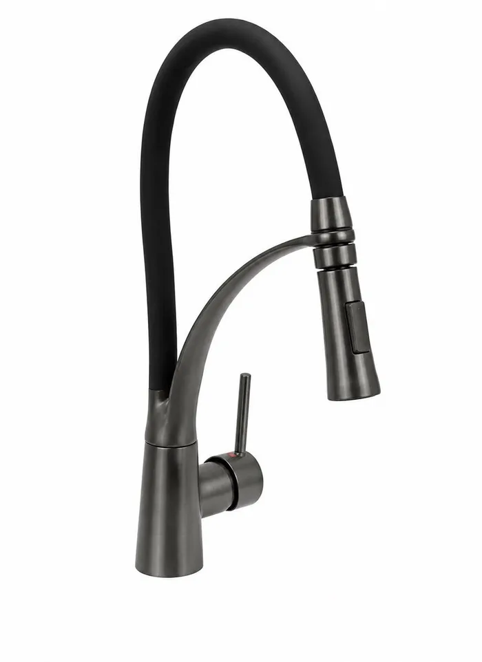 BTS6 with Flexible Black Spout PVD Black