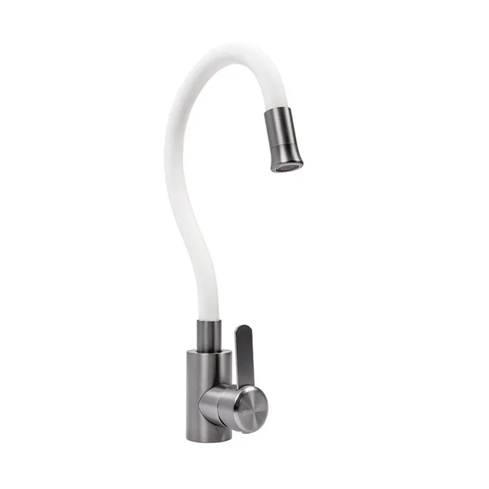 KF64 with Flexible White Spout PVD Black