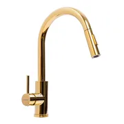 NES-JL7 with Pull-Out Spout PVD Gold — 1