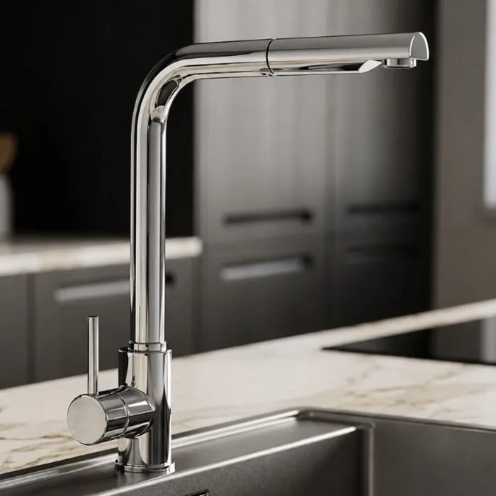 C698 with Pull-Out Spout Chrome