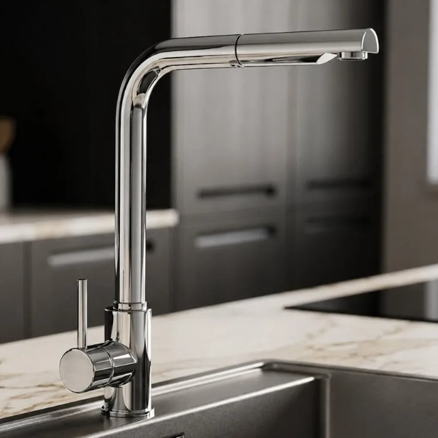 C698 with Pull-Out Spout Chrome