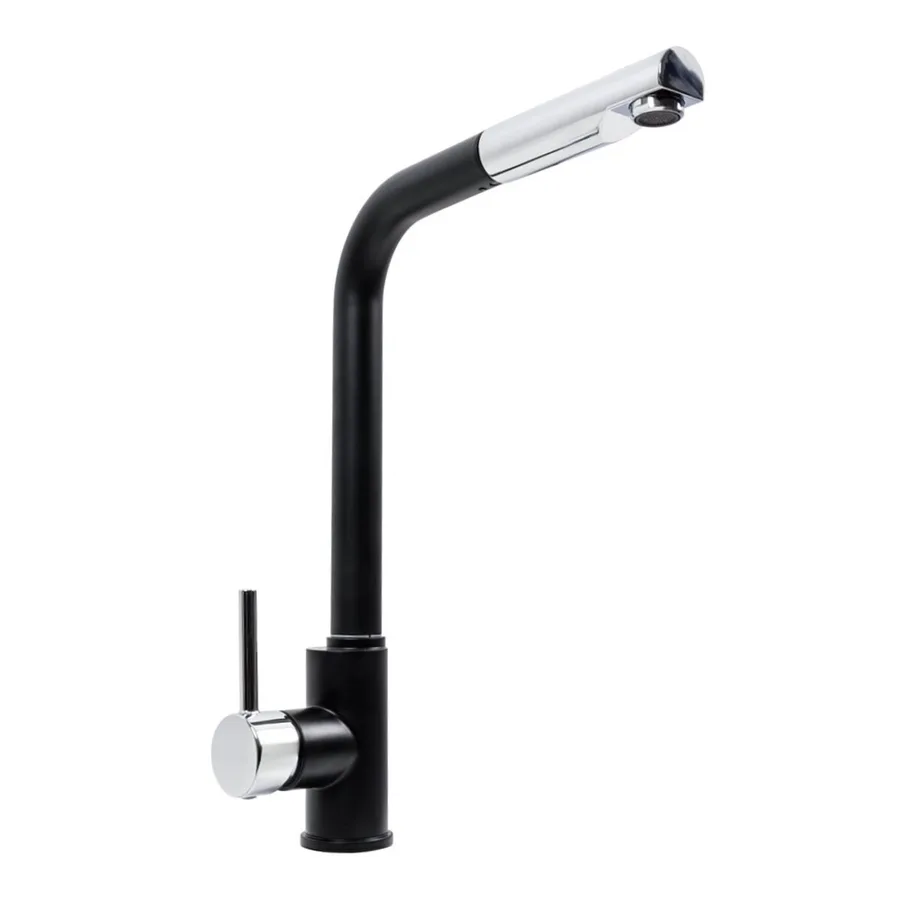 Q411MB with Pull-Out Spout Black & Chrome