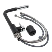 Q411MB with Pull-Out Spout Black & Chrome — 2