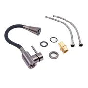 NES-F12 with Flexible Spout PVD Black — 2